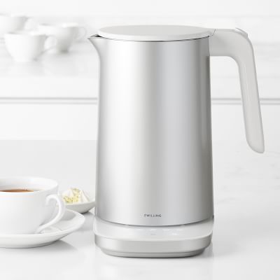 Modern Glass Tea Kettle With Electric Temperature Control Stove