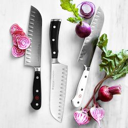 Spyderco Kitchen Classics Sheepsfoot Lightweight Santoku Knife