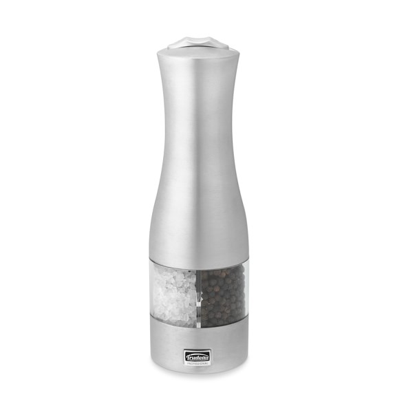 Trudeau Dual Electric Salt & Pepper Grinder Williams Sonoma