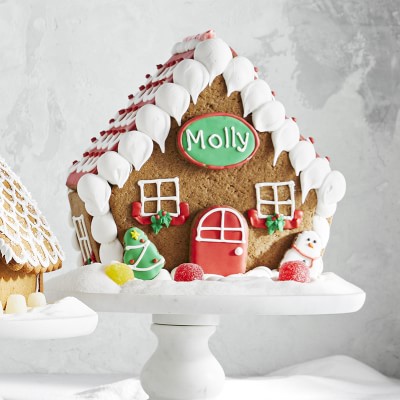Williams-Sonoma - Holiday Time For Sharing 2018 - Nordic Ware Cast Aluminum Gingerbread  House Bundt(R) Pan
