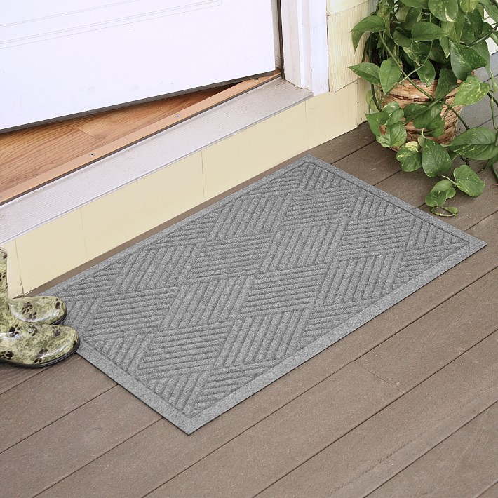 Door Mat 2-Pack, Indoor Outdoor Doormat Entryway Mats Front Porch