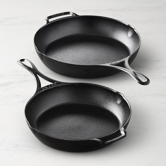 Lodge Essential Seasoned Cast Iron Skillet Set - Black - 6 Piece