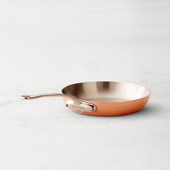 William Sonoma Copper Clad 10 Fry pan and large sauce pot with