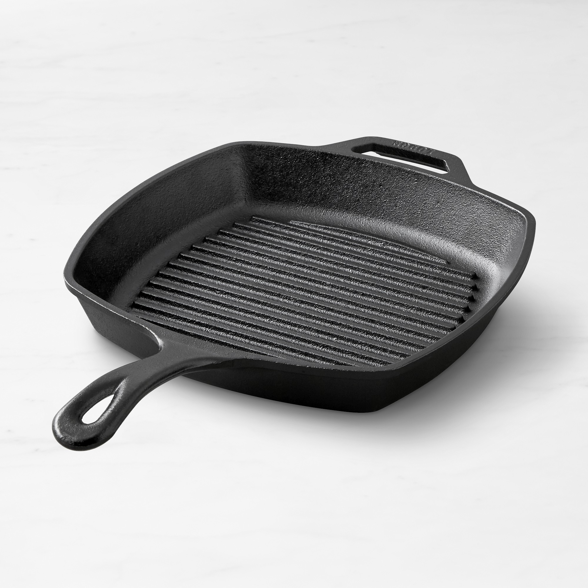 Lodge Classic Square Cast Iron Grill Pan, 10 1/2"