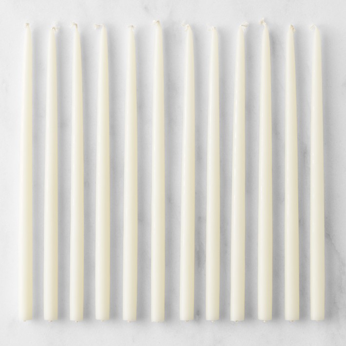 Ivory Tiny Taper Candle Set