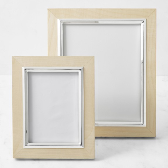AERIN Figured Sycamore Frames Williams Sonoma