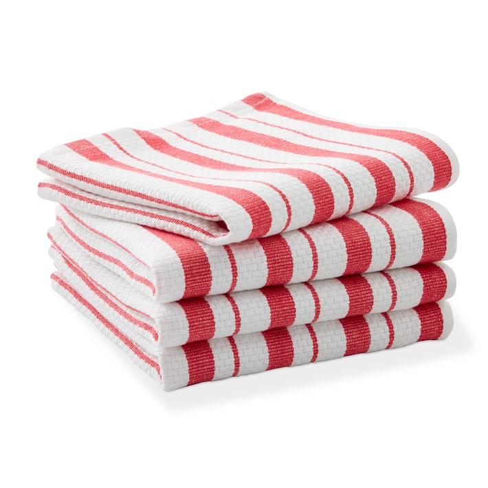 Williams Sonoma Classic Stripe Towels & Dishcloths Bundle | Williams ...