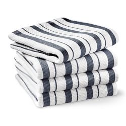 Williams-Sonoma Absorbent Kitchen Towels Multi-Pack, Set of 4 (Bright Blue)