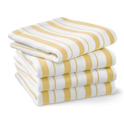 Tanager Yellow Talelayo Print Kitchen Towel