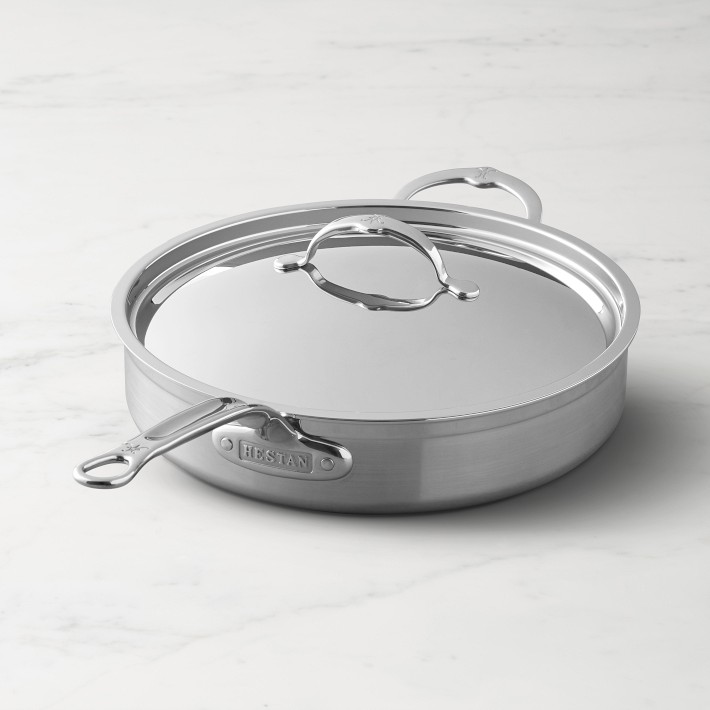 Hestan ProBond Professional Clad Stainless-Steel Covered Saute Pan