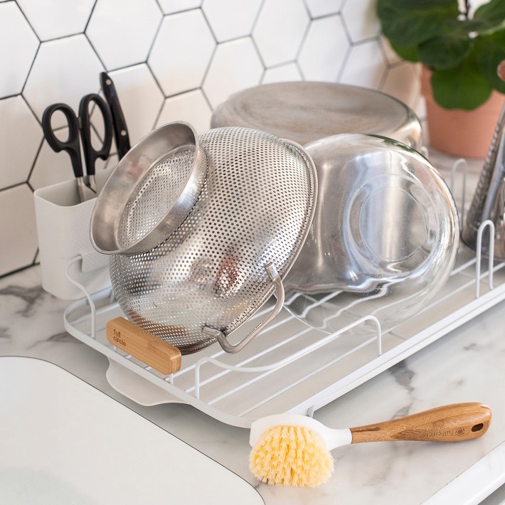 Hold Everything Compact Dish Rack, Williams Sonoma