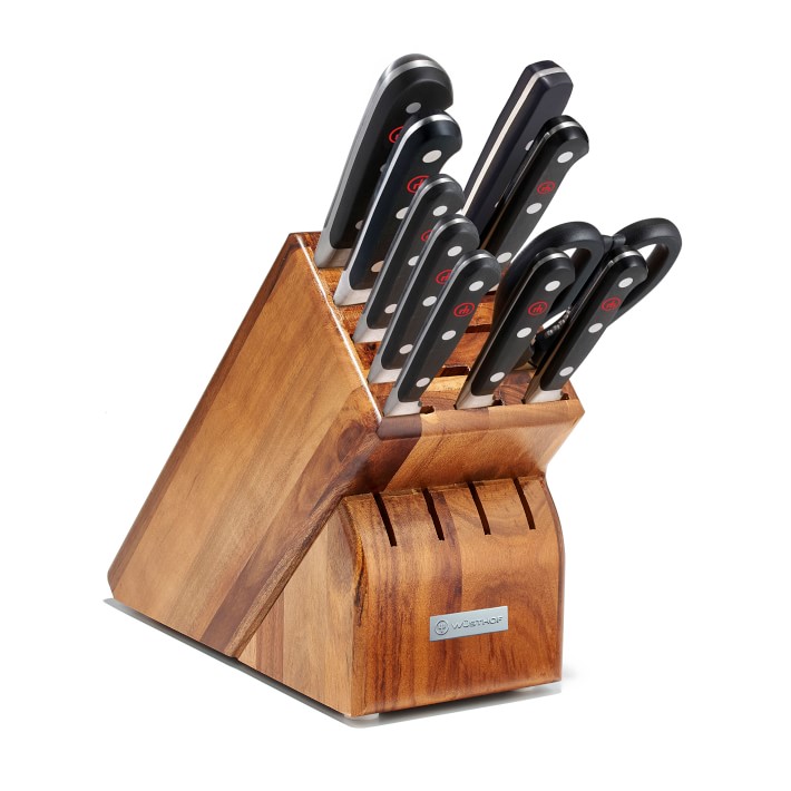 Williams Sonoma Wüsthof Classic Color Knife Block, Set of 8