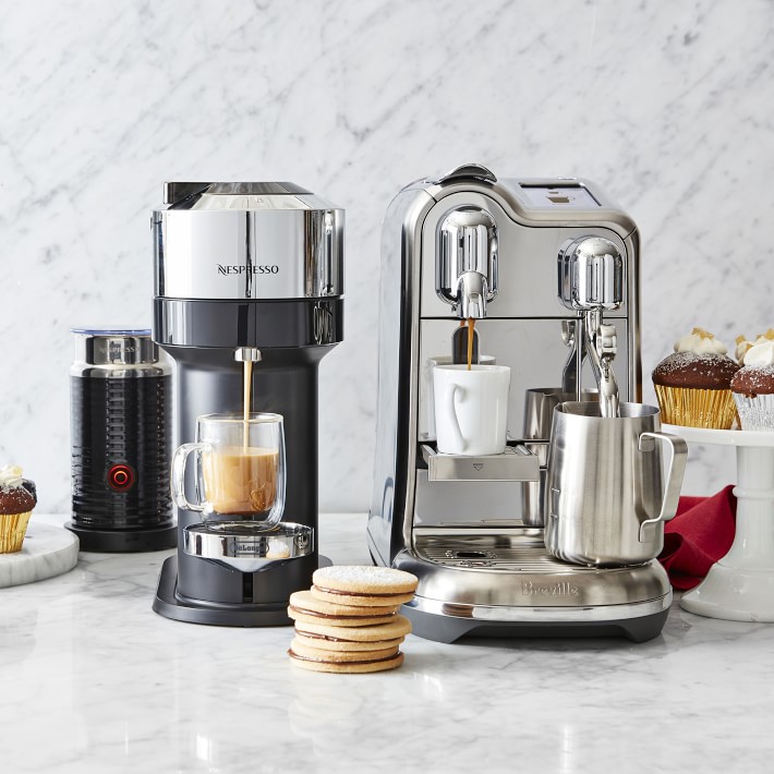  Nespresso Vertuo Next Deluxe Coffee and Espresso Maker By  De'Longhi : Grocery & Gourmet Food