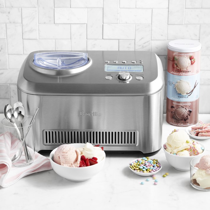 Dash Everyday Ice Cream Maker with Mixing Bowl & Ice Pop Molds + Recipe  Book, 1 Quart, 5.1 lbs 