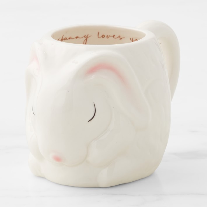 Figural Bunny Mug