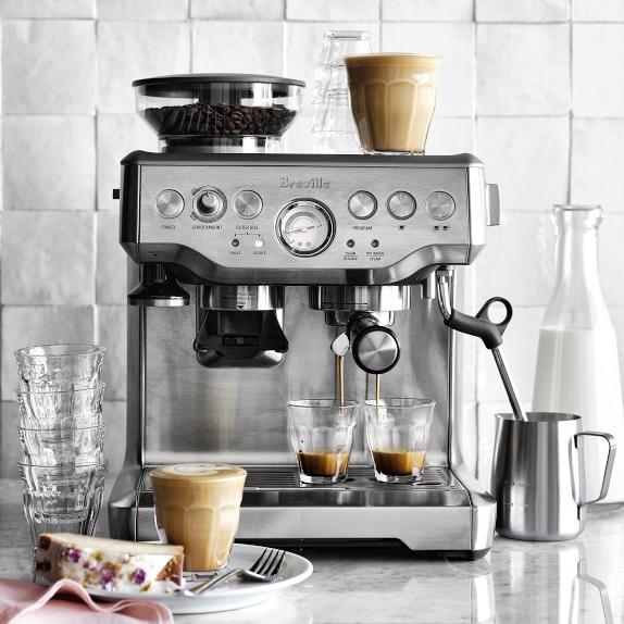 Cafetera Breville The Barista Express BES870 super automática brushed  stainless steel expreso 110V - 120V