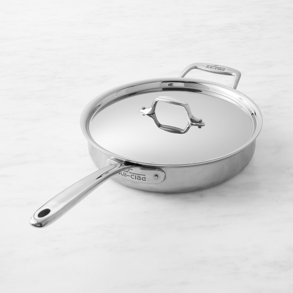 All-Clad Stainless Steel 4-Quart Sauté Pan with Lid