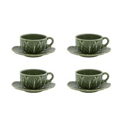 Open Kitchen by Williams Sonoma Cups & Saucers, Set of 4