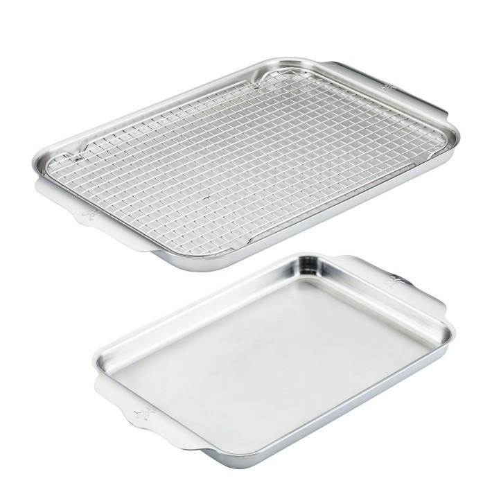 Hestan Provisions 9 x 12 x 1 Quarter Sheet Pan with Cooling