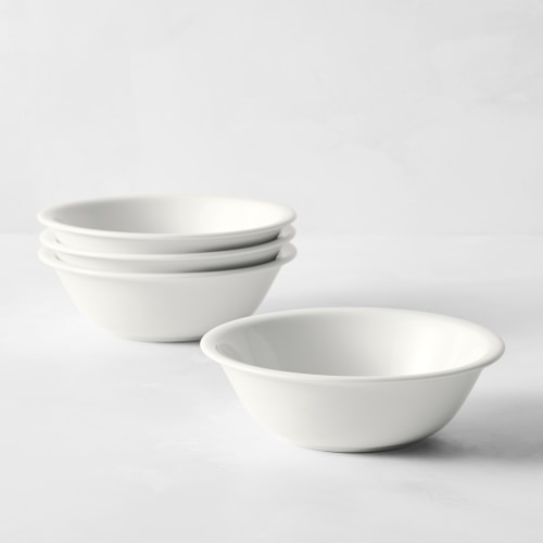 Apilco Tradition Porcelain Cereal Bowls, Set of 4