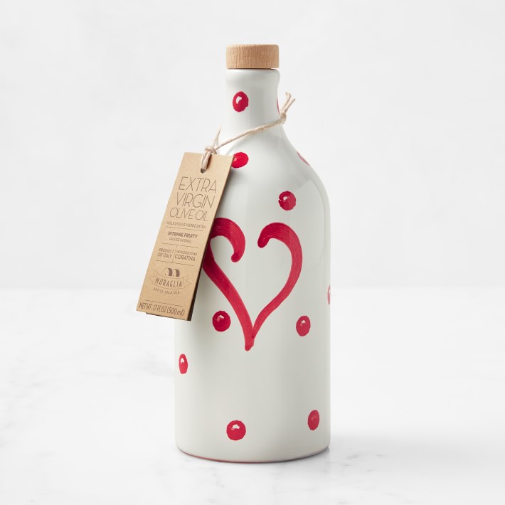 Muraglia Extra Virgin Olive Oil in Heart Bottle