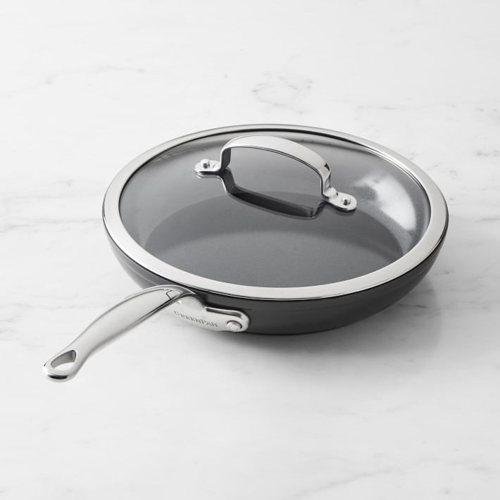 GreenPan&#8482; Premiere Hard Anodized Ceramic Nonstick Covered Fry Pan