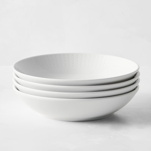 Pillivuyt Perle Porcelain Pasta Bowls, Set of 4