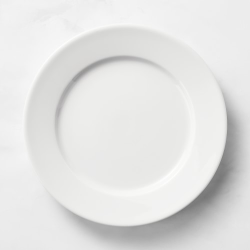 Apilco Très Grande Porcelain Dinner Plates, White, Set of 4
