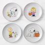 PEANUTS™ Salad Plates, Set of 4 | Williams Sonoma