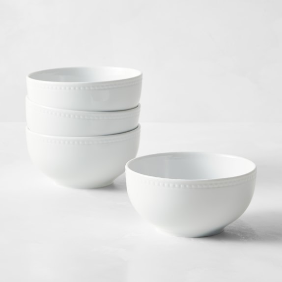White Porcelain Cereal Bowl