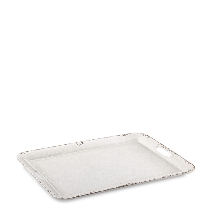Rustic&#174; Outdoor Melamine Tray with Handles