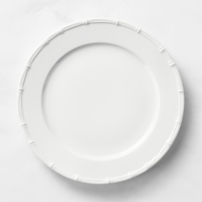 Pillivuyt Bamboo Porcelain Dinner Plates