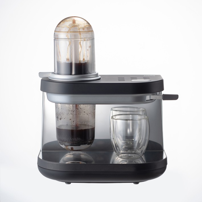 Tiger Siphonysta Automated Siphon Brewing Coffee Maker, Onyx Black