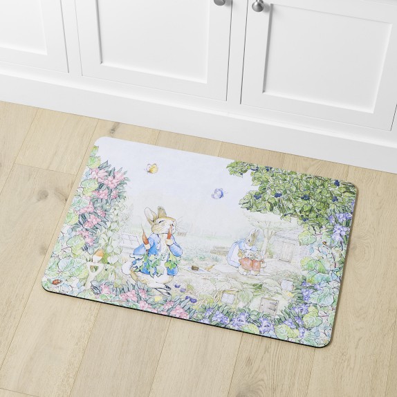 Plymouth Pumpkin Cushioned Kitchen Mat