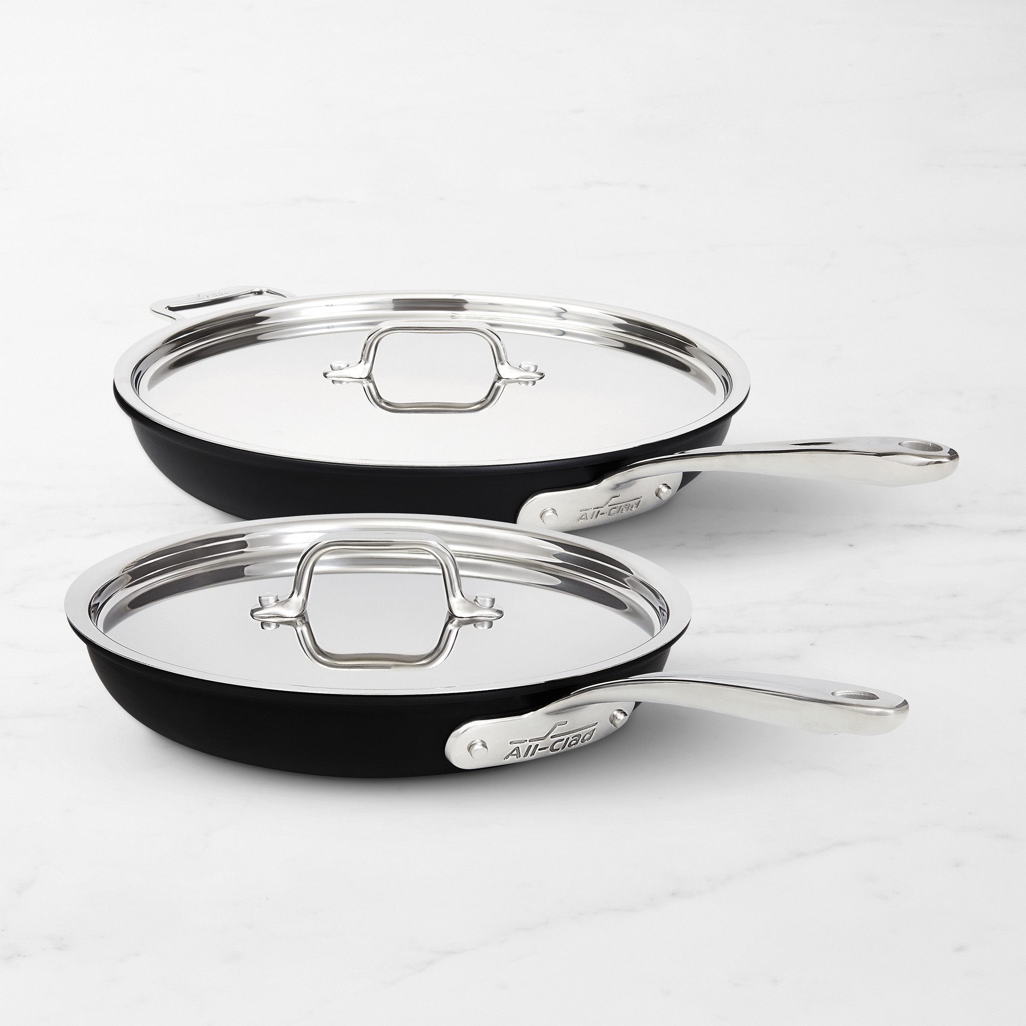 All-Clad NS Pro™ Nonstick Covered Fry Pan Set