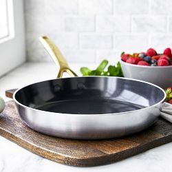 GreenPan GP5 Stainless-Steel Ceramic Nonstick10-Piece Cookware Set | Williams Sonoma