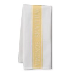 New Williams Sonoma Jojoba Yellow 100% Cotton Kitchen Towels, Set of 4 -  household items - by owner - housewares sale