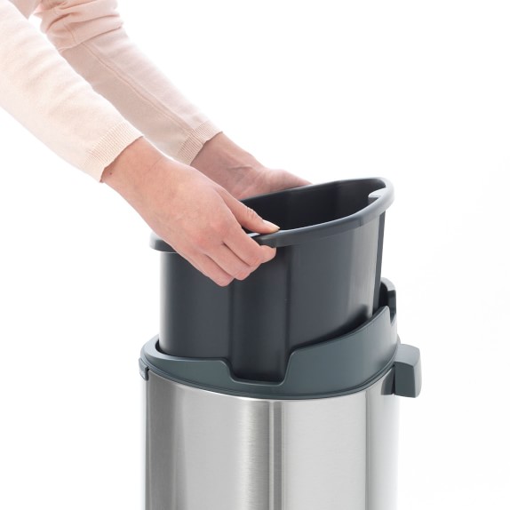 Brabantia Touch Top Trash Can, 10.6 Gallon | Williams Sonoma