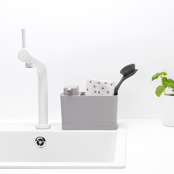 Brabantia Sink Organizer & Soap Dispenser Set