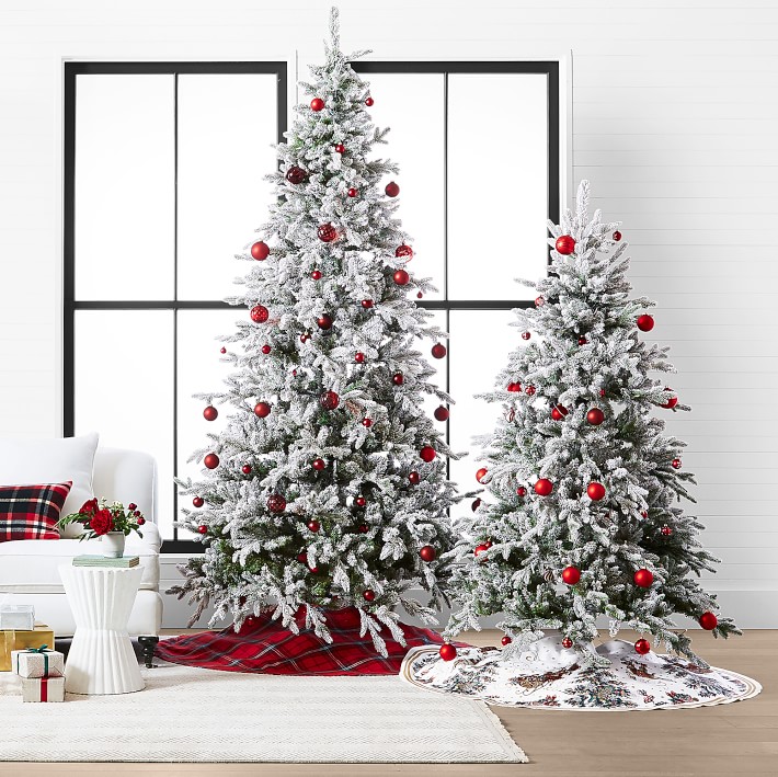 Twas the Night Before Christmas Tree Skirt Williams Sonoma