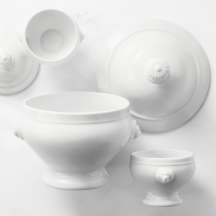 Ceramic Bowl With Lid / Soup Tureen D-19 – Porsachi