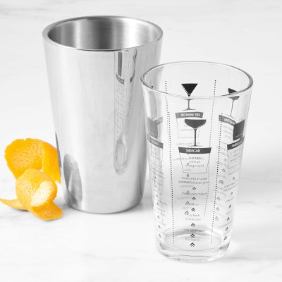 Libbey 2-Piece Mixologist Essentials Measuring Glass Set
