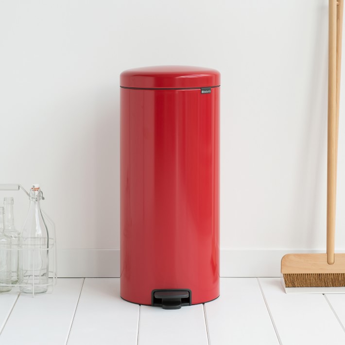 BRABANTIA - Poubelle Touch Bin passion red 60 litres