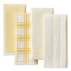 New Set of 2 Ultra All-Clad Kitchen Dish Towels Yellow (Color:  Butterscotch)