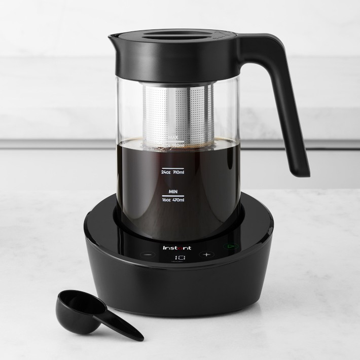 Toffy HOT & ICE Hand Drip Coffee Maker Easy operation at the push