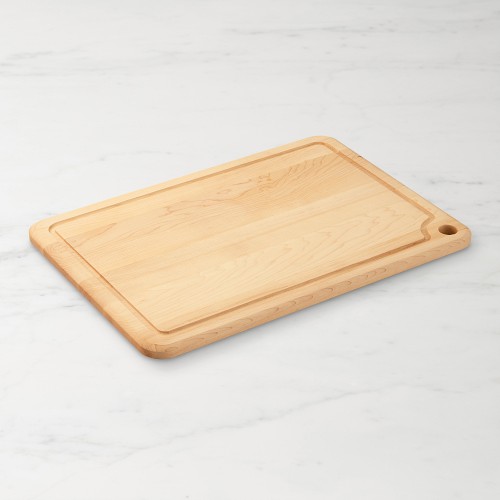 Williams Sonoma Maple Notch Cutting & Carving Board, 20 X 14
