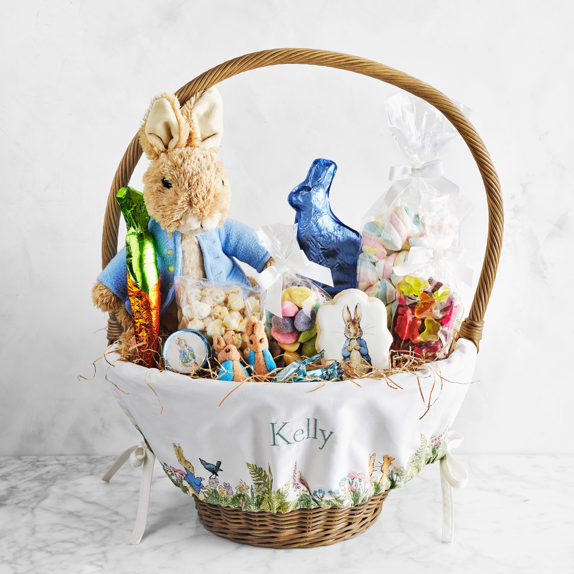Alt image 1 for Williams Sonoma x Pottery Barn Kids Peter Rabbit™ Garden Easter Basket, Large