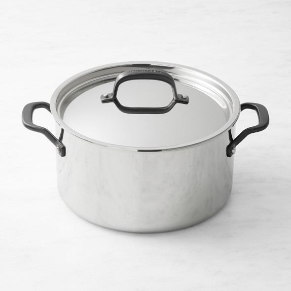 Winco TGET-7 Tri-Ply Stainless Steel 7 Qt. Saute´ Pan with Cover, Helper  Handle - LionsDeal