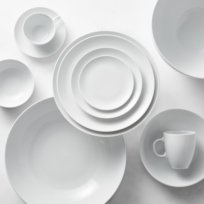 Pillivuyt Coupe Porcelain Buffet Plates