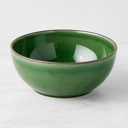 Williams-Sonoma Green Ceramic Mixing Bowl 6.75